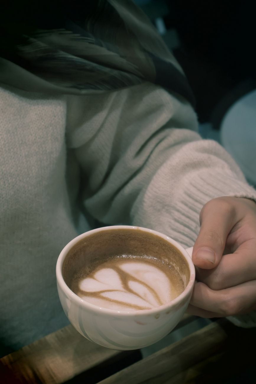 Barista latte art
