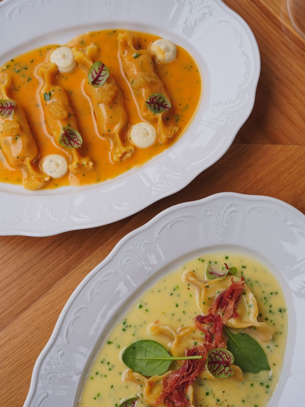 Fresh pasta dish
